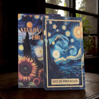 Bộ bài bói Starry night tarot. Đêm đầy sao tarot oracle cards deck. Bói bài tarot