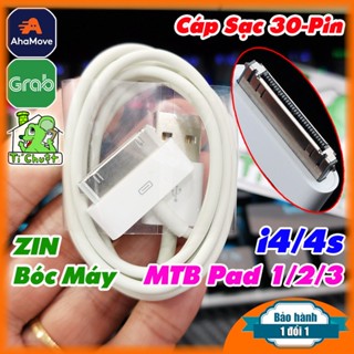[ZIN-Ảnh Thật] Cáp Sạc 30 Pin cho Máy 4/ 4S - MTB Pad 1/2/3 Chính Hãng