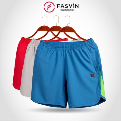 Quần đùi tập ngắn nam Fasvin R21447.HN vải gió chun mềm mại co giãn thoải mái vận động
