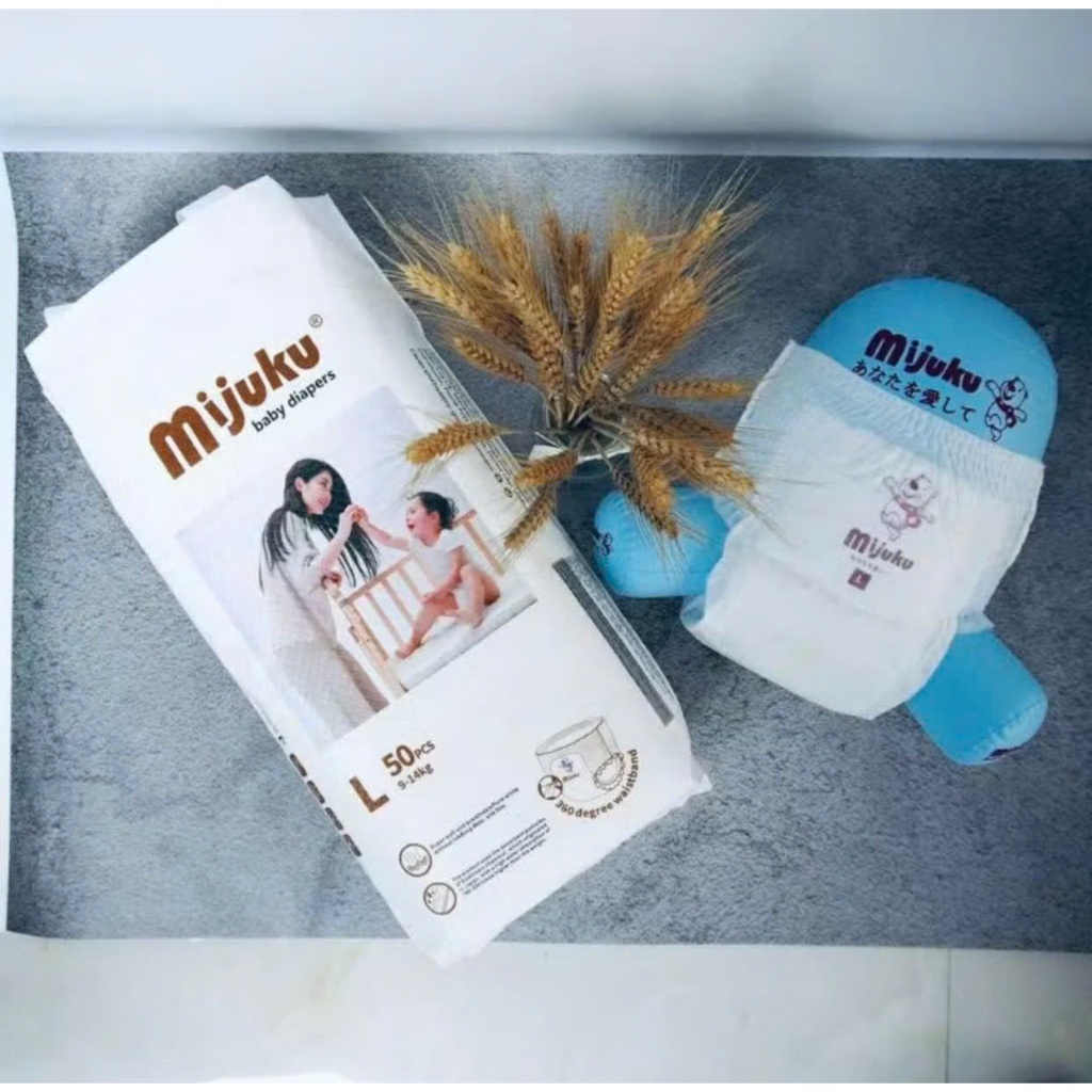 Tã quần/dán mijuku bịch 50 miếng ⭐CHÍNH HÃNG⭐ Bỉm quần chống trào, chống hăm, tã dán mềm mãi cho bé