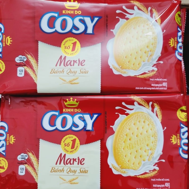 Bánh quy sữa cosy 408g