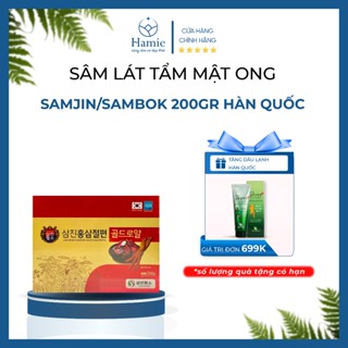 Sâm Lát Tẩm Mật Ong SamJin/SamBok 200gr Hàn Quốc