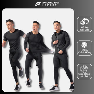 BỘ QUẦN ÁO GIỮ NHIỆT NAM LEGGING COMBAT PRO TẬP GYM BÓNG ĐÁ BÓNG RỔ CHƠI THỂ THAO CO GIÃN 4 CHIỀU