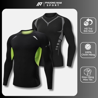 Áo giữ nhiệt nam lót nhung cao cấp, Áo lót thể thao pro combat tập gym, chơi bóng đá, bóng rổ