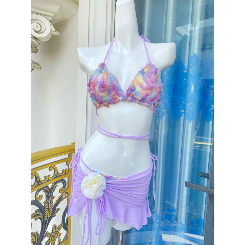 bikini hoa hồng xu hướng | BigBuy360 - bigbuy360.vn