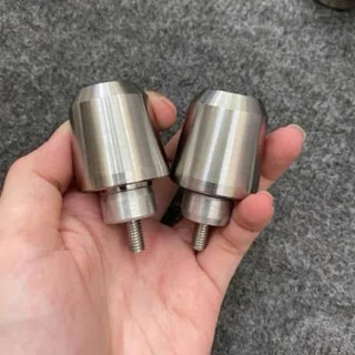  Gù tạ inox 304   cặp tặng kèm nhôm đống giúp đồng tay lái   trừ vario vision  ab đời mới không lắp được   