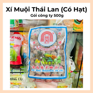 Xí Muội Thái 500G, Gói Công Ty - Date Mới