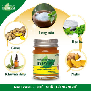 Dầu cù là thảo dược Cheraim Thái Lan, cù là giúp giảm đau đầu, đau cơ nhứt mỏi