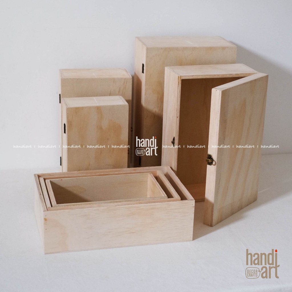 Hộp gỗ pallet - Hộp gỗ pallet đa năng