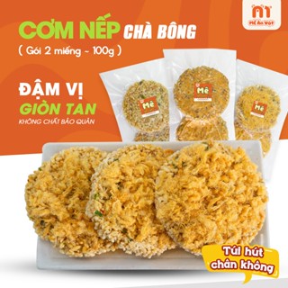 Cơm cháy chà bông Mê ăn vặt - Cơm cháy mắm hành siêu chà bông, siêu ruốc - Giòn tan đậm vị, chuẩn nhà làm - túi HCK 100g