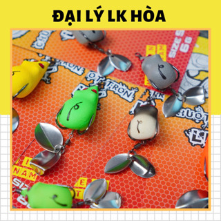 Mồi Câu Lure Chuột Trơn LK 6G/8G/12G Chuyên Lóc Bú Bình, Body Làm Từ Cao Su Thái Cao Cấp