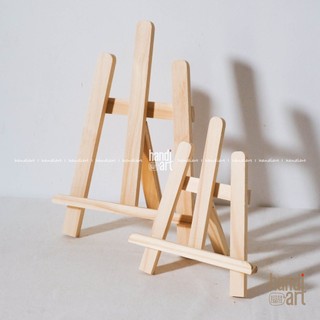 Giá gỗ 3 chân trang trí - Decor