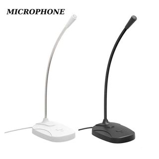 Micro xoay 360 độ, độ nhạy cao, chống nhiễu, jack kết nối USB/3.5 cho PC/Laptop để thu âm, livetream