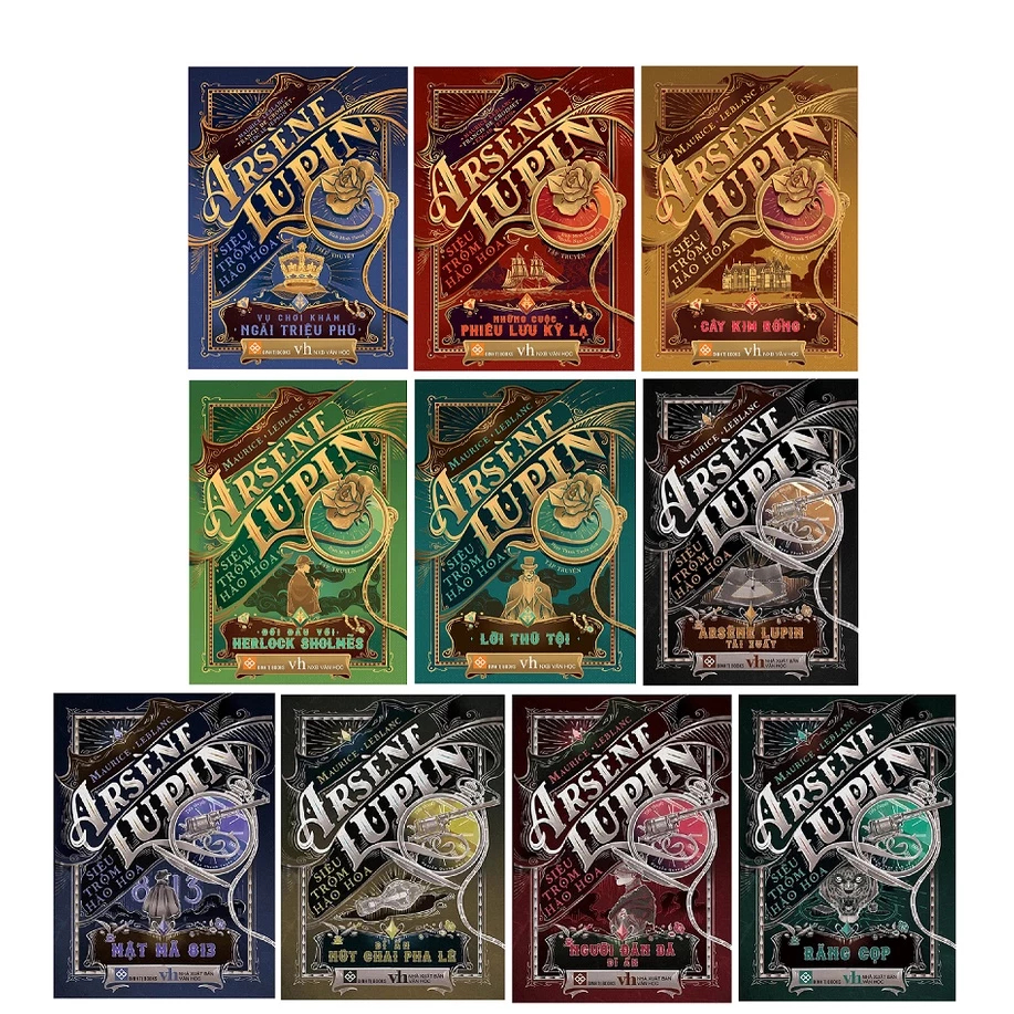 Sách Đinh Tị - Arsène Lupin - Siêu Trộm Hào Hoa ( Lẻ Tùy Chọn)
