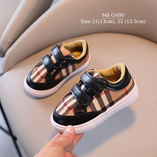 Giày trẻ em thời trang LIMIBABY họa tiết kẻ sọc phong cách năng động trẻ trung cho bé trai GA90