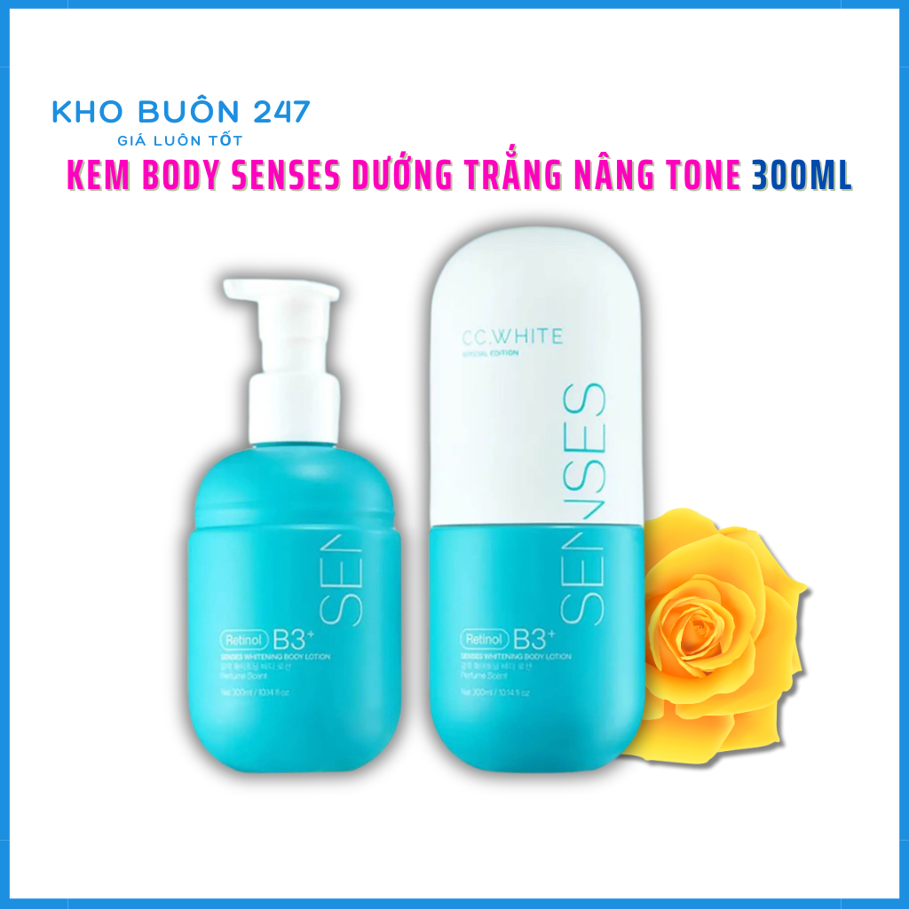 Kem Body Dưỡng Trắng Da Toàn Thân SENSES WHITE