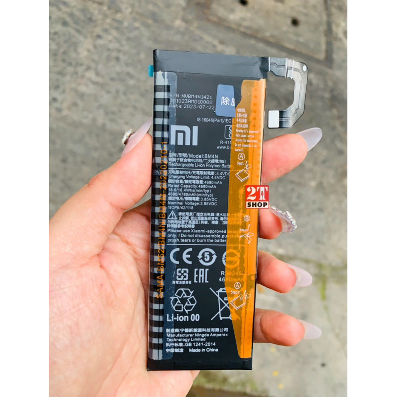 PIN XIAOMI MI 10/ MI 10S (BM4N) CHÁNH HÃNG, DUNG LƯỢNG 4680MAH