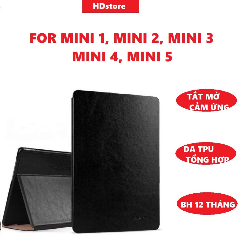Bao da KaKu cho từ tính cho ipad mini 1, mini 2, mini 3, mini 4, mini 5 - ốp, case