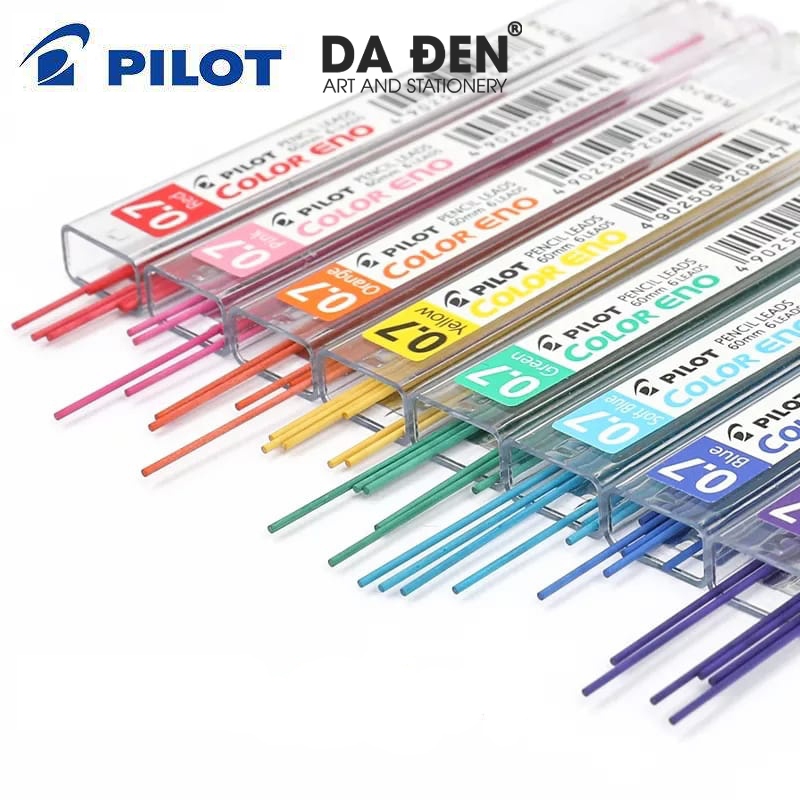 [DA ĐEN] Ngòi Chì Màu 0.7 Pilot Color Eno Nhật Bản
