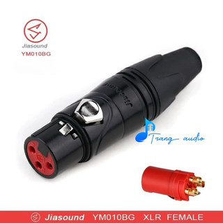Jack XLR canon đực cái Jiasound(mã 009-010)