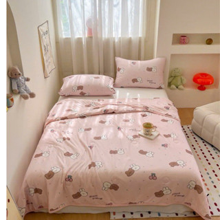  Chăn thun lạnh thun Dis ney có trần bông đắp mùa hè cho bé size 2m3x2m 