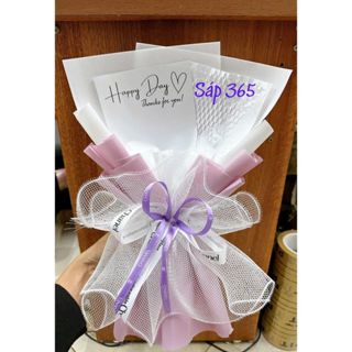 Cốt Hoa 3-5Bông Giấy Xốp Hàn Cắm Hoa Sáp , Hoa Kẽm Nhung , Hoa Len..., Khô Siêu Xinh