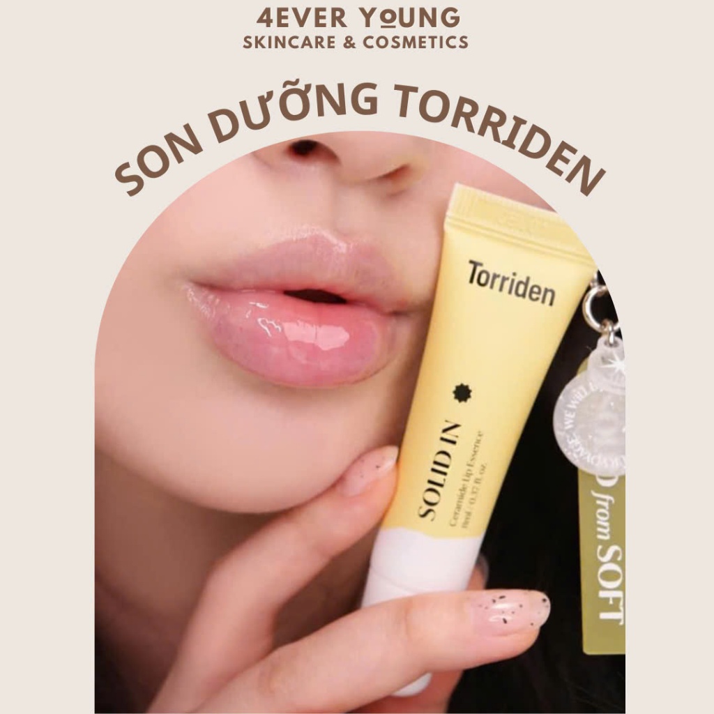 ✨4EVERYOUNG-Tinh Chất Dưỡng Môi Căng Mọng, Cấp Ẩm Torriden Solid-In Lip Essence 11ml
