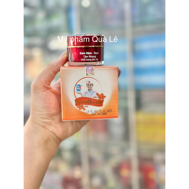 (chính hãng-hủ 8gram) kem Derma doctor nám sạm tan nhang hủ nhỏ 8gram