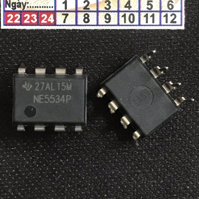 Túi 3 cái NE5534P NE5534 IC KHUẾCH ĐẠI ÂM THANH NHẬP KHẨU