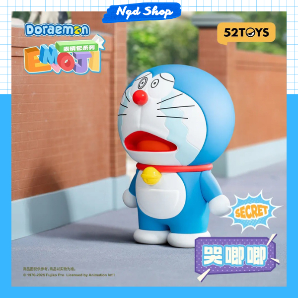 (Hàng Có Sẵn) Blindbox Doraemon Emoji Chính Hãng 52Toys Nguyên Seal Full box