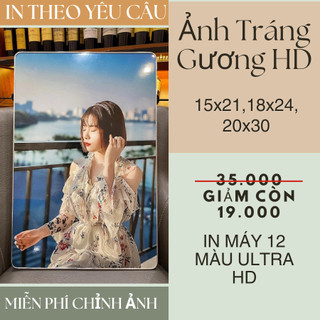 Ảnh cá nhân tráng gương 15x21, 20x30, 25x38 ultra HD, In mọi kích cỡ - Rẻ Vô Địch