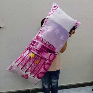GỐI ÔM 3D ĐÔ LA (65cm)