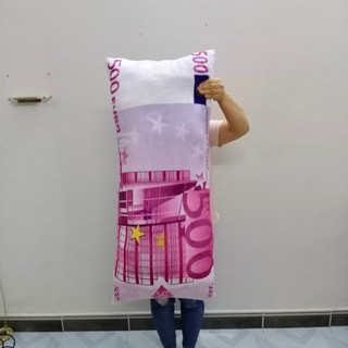GỐI ÔM 3D ĐÔ LA (65cm)