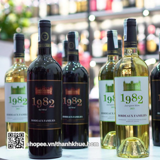 Rượu vang Pháp 1982 UG TRẮNG VÀ ĐỎ