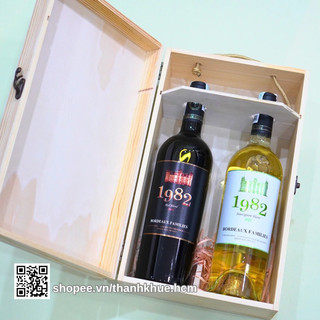 Rượu vang Pháp 1982 UG TRẮNG VÀ ĐỎ