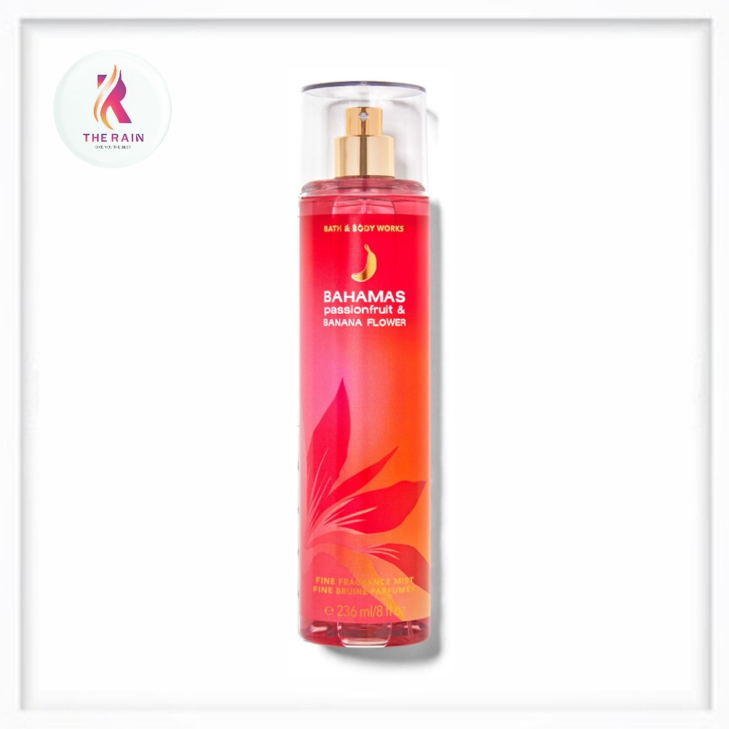 Xịt thơm toàn thân Bath & Body Works Bahamas Passionfruit & Banana Flower 236ml