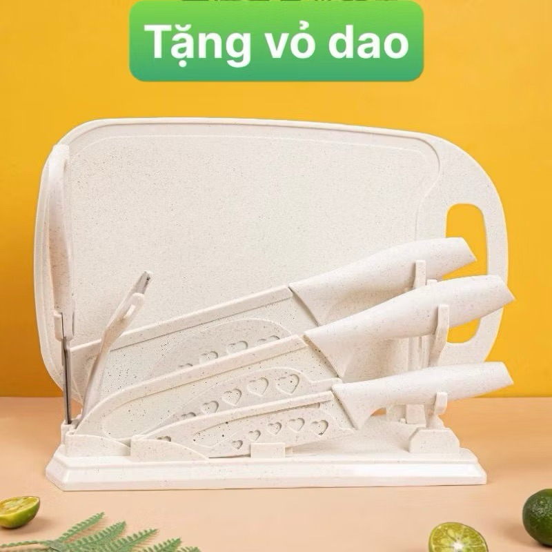 bộ dao thớt ăn dặm chuyên dụng cho bé, BỘ DAO LÚA MẠCH ĐẸP, BỘ DAO THỚT NHÀ BẾP KHÁNG KHUẨN GIÁ RẺ, 