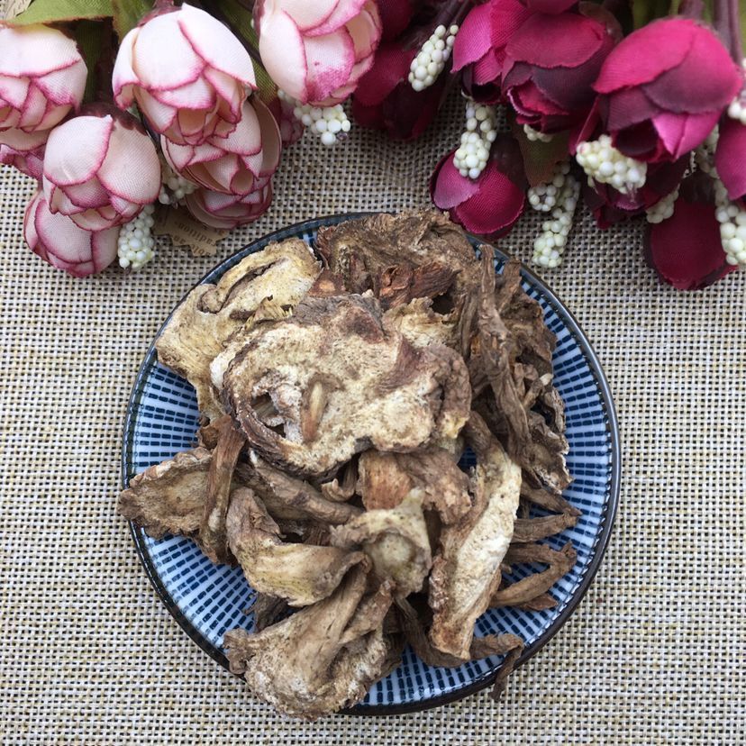 1 Kg Độc Hoạt khô lát mỏng vàng.