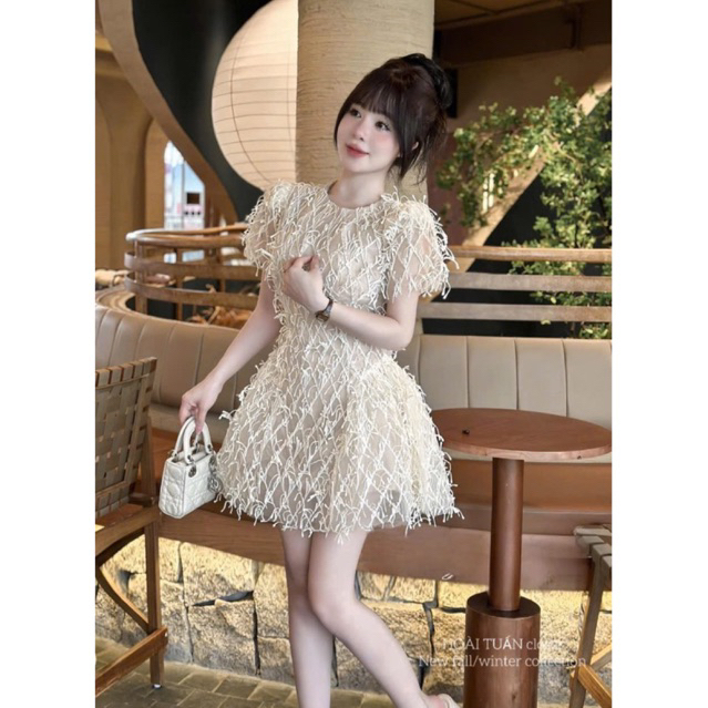 Váy nữ cao cấp váy nữ dự tiệc váy lông nhím tặng kèm quần loại 1 chất đẹp có lớp lót bên trong váy phồng xoè đẹp | BigBuy360 - bigbuy360.vn