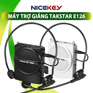 Máy trợ giảng TAKSTAR E126 sử dụng liên tục trong 10h, gọn nhẹ, loa trợ giảng chính hãng