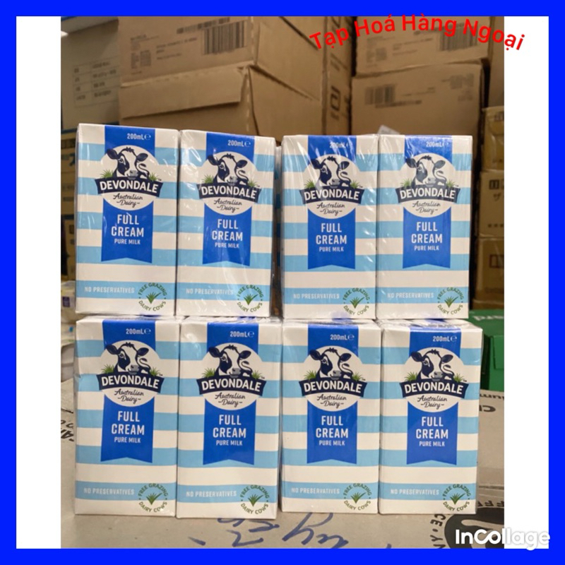 SỮA TƯƠI DEVONDALE HÀNG ÚC 200ML