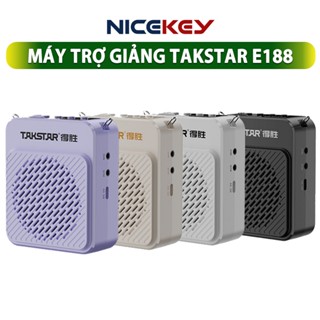  Máy Trợ Giảng TAKSTAR E188 Bluetooth 5.0 Công Suất 10W Loa Nhỏ Nhẹ Giành Cho Giáo Viên Hướng dẫn Viên 