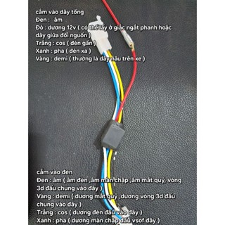 Mạch tải cho bi cầu 3.0/1.5 lắp mọi dòng xe điện, bảo vệ dây tổng của xe