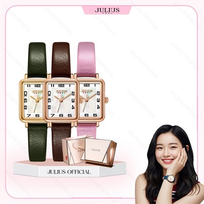 Đồng hồ nữ Julius JA-1456 dây da | Julius Official