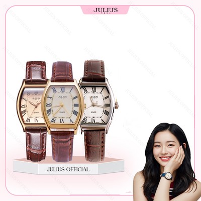 Julius Official | Đồng hồ nữ Julius JA-703 dây da size 14