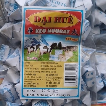 Kẹo Sữa Nougat ĐẠI HUÊ 500gam/bich- Giá cực sốc