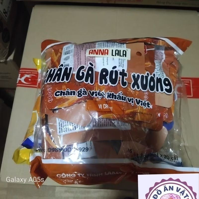 ( sỉ Combo 20 cái ) chân gà  màu đỏ cay dịubán sỉ Chân gà rút xương Anla lala chân gà việt nam bịch 