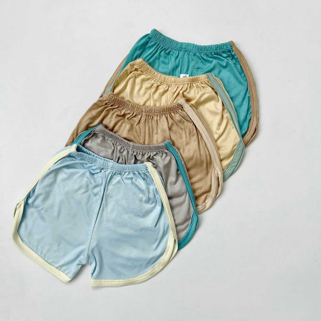 Quần đùi cho bé trai , đồ bộ bé gái, quần chục đùi cotton 4 chiều