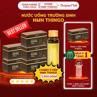 [DEAL SỐC MUA 5 TẶNG 1] NMN Thingo Chính hãng - Nước Uống Trường Sinh NMN - Combo 5 Hộp