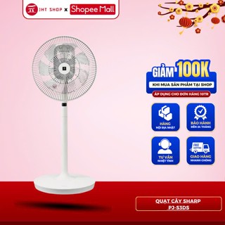 Quạt cây Sharp PJ-S3DS NỘI ĐỊA NHẬT